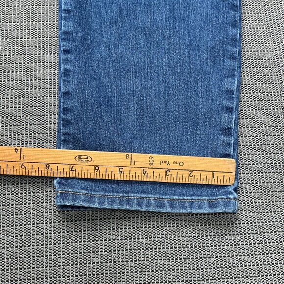 Gloria Vanderbilt Amanda Womens Size 18W Blue Mid-Rise Classic Fit Denim Jeans - Picture 9 of 11